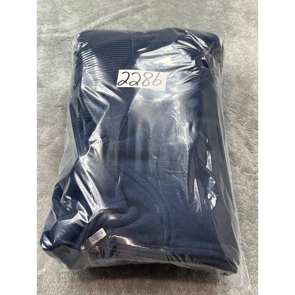 Paradise Collection Mens XL Navy Blue 1/4 Zip Pullover Sweatshirt Windbreaker - Picture 9 of 9